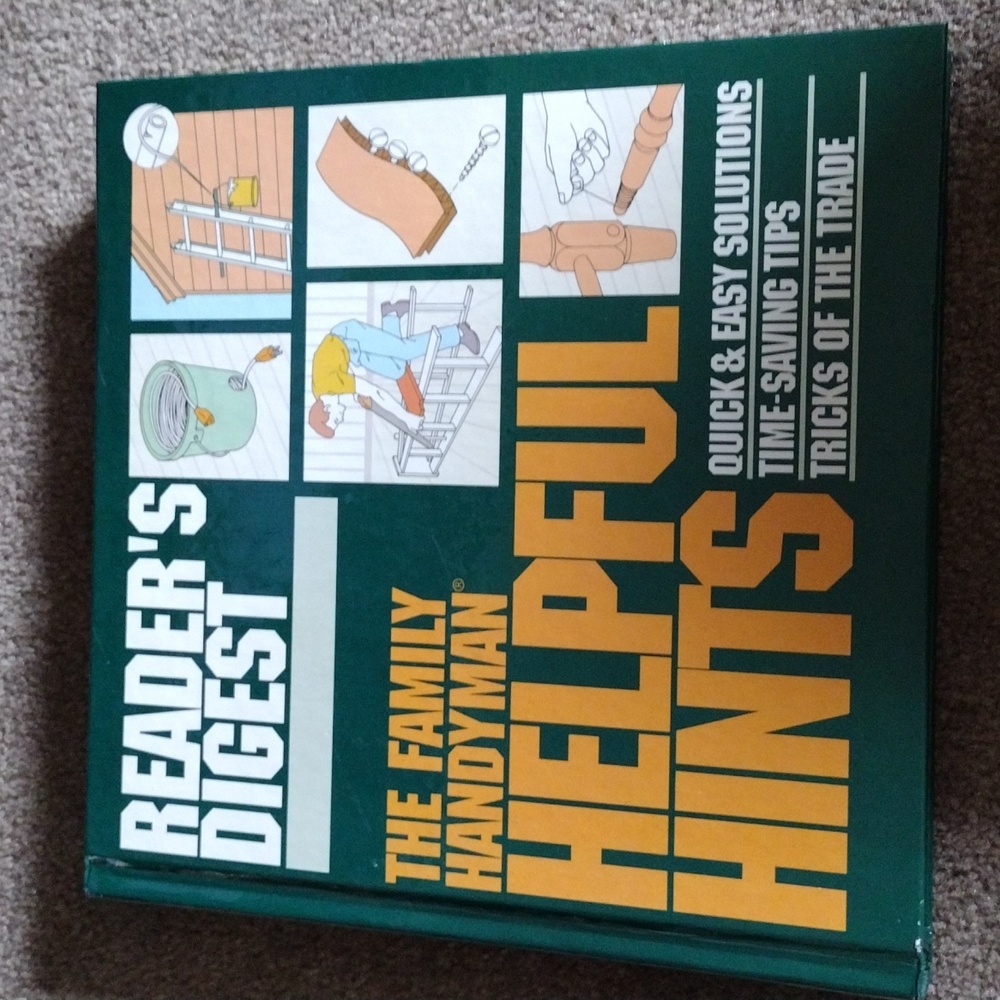 Readers Digest The Family Handyman Helpful Hints.
